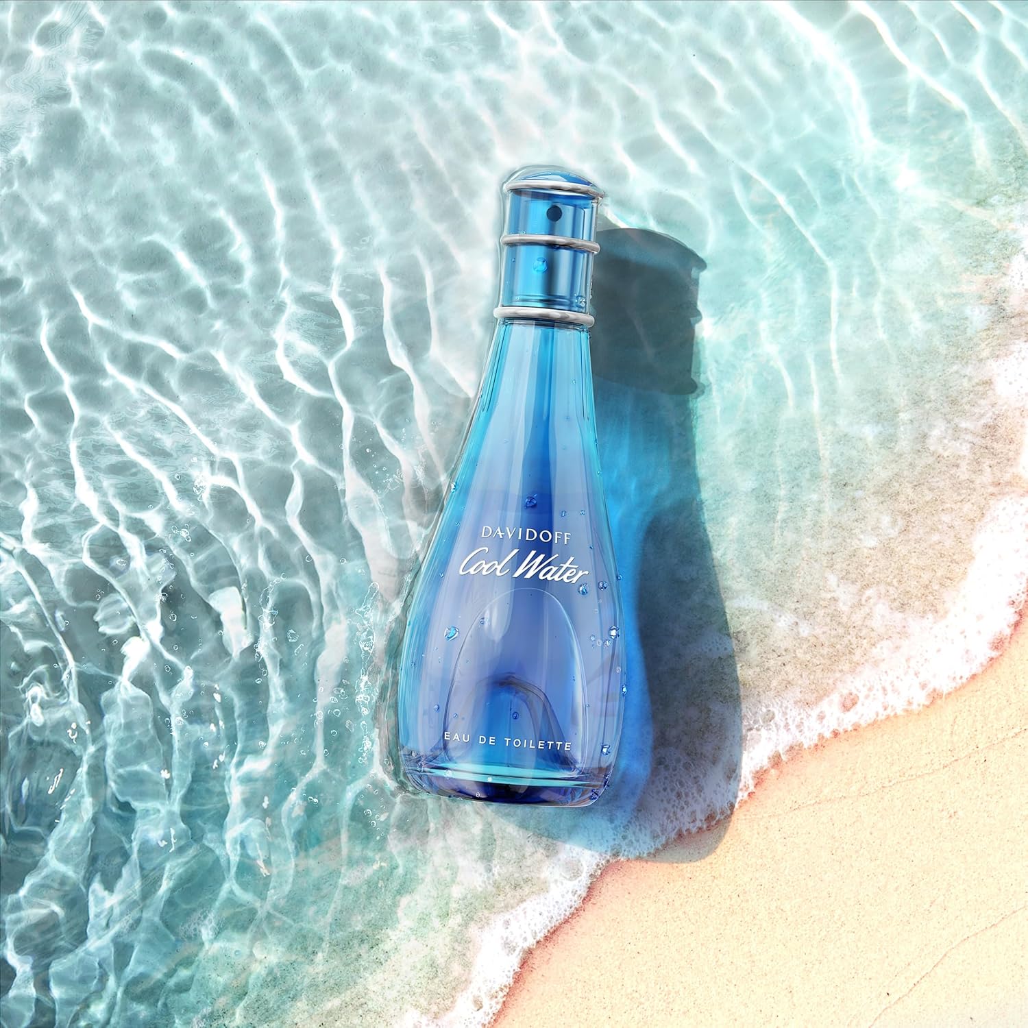 Davidoff Cool Water Eau de Toilette – Fresh Floral Women's Perfume – With Notes of Watermelon, Lily of the Valley & Musk – Long Lasting Fragrance