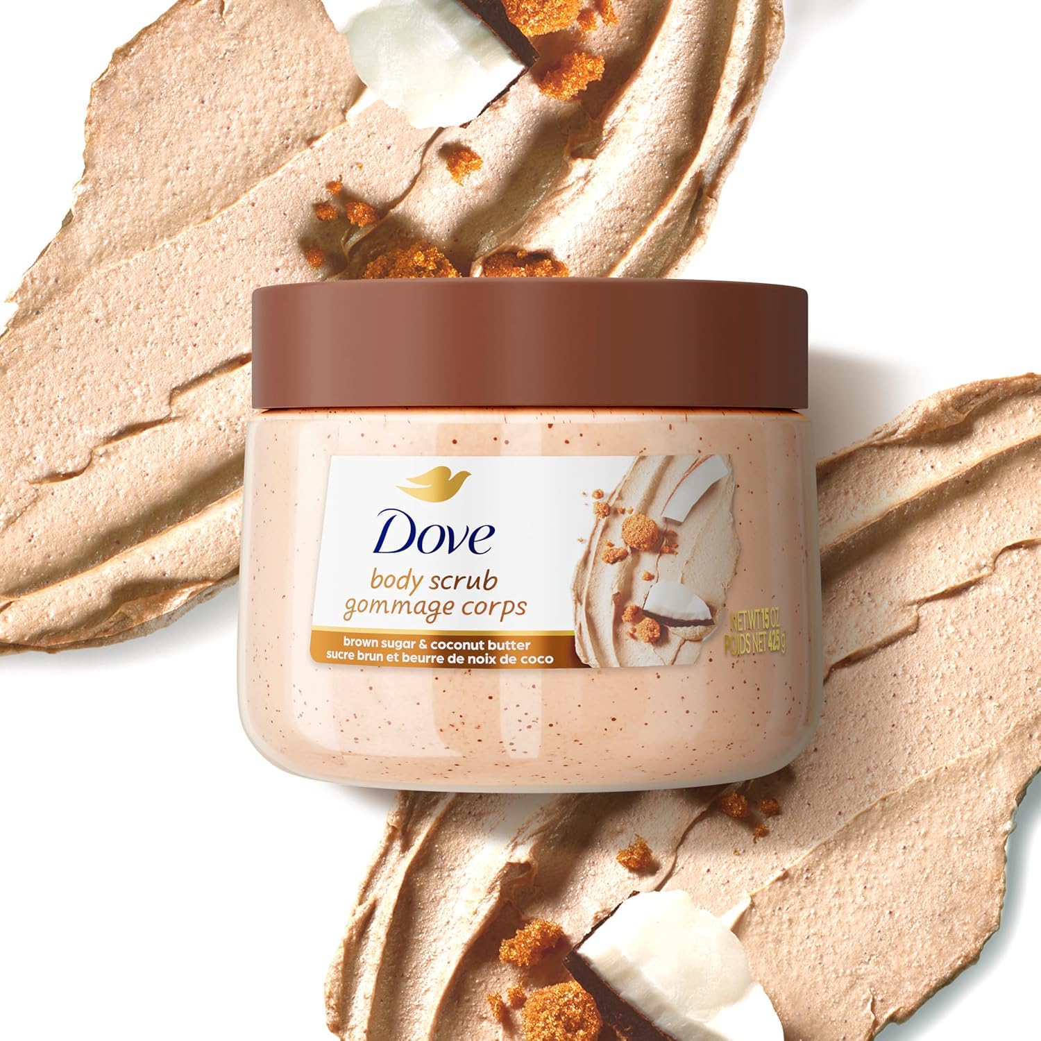 Dove Brown Sugar and Coconut Butter Body Scrub
