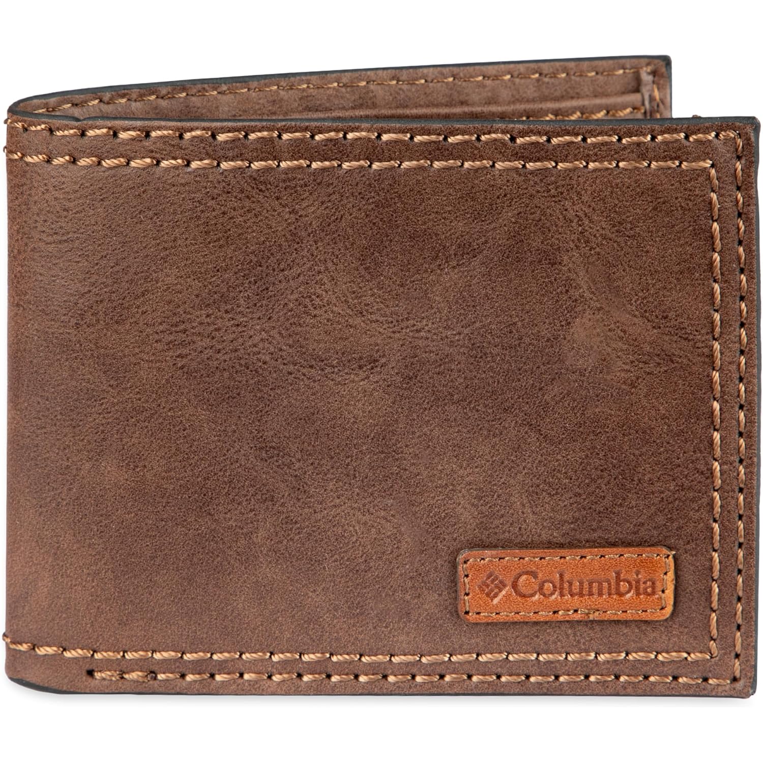 Columbia Men's Everyday Bifold Wallet-Multiple Card Slots, Id Window