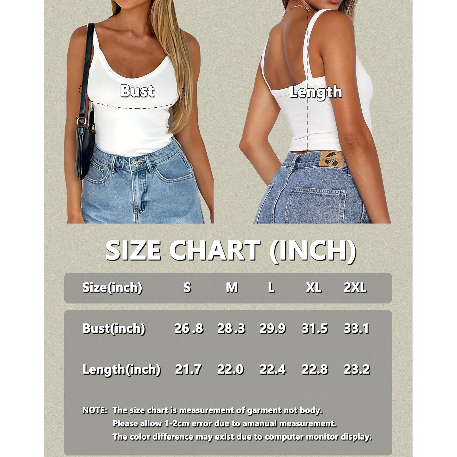iGENJUN Womens Spaghetti Strap V-Neck Ribbed Tank Tops for Women 2025 Slim Fitted Soft Camisole Basic Layering Shirts