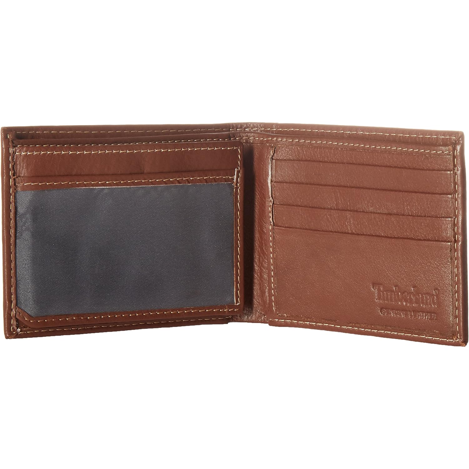 Timberland Men's Wellington Leather RFID Bifold Commuter Security Wallet