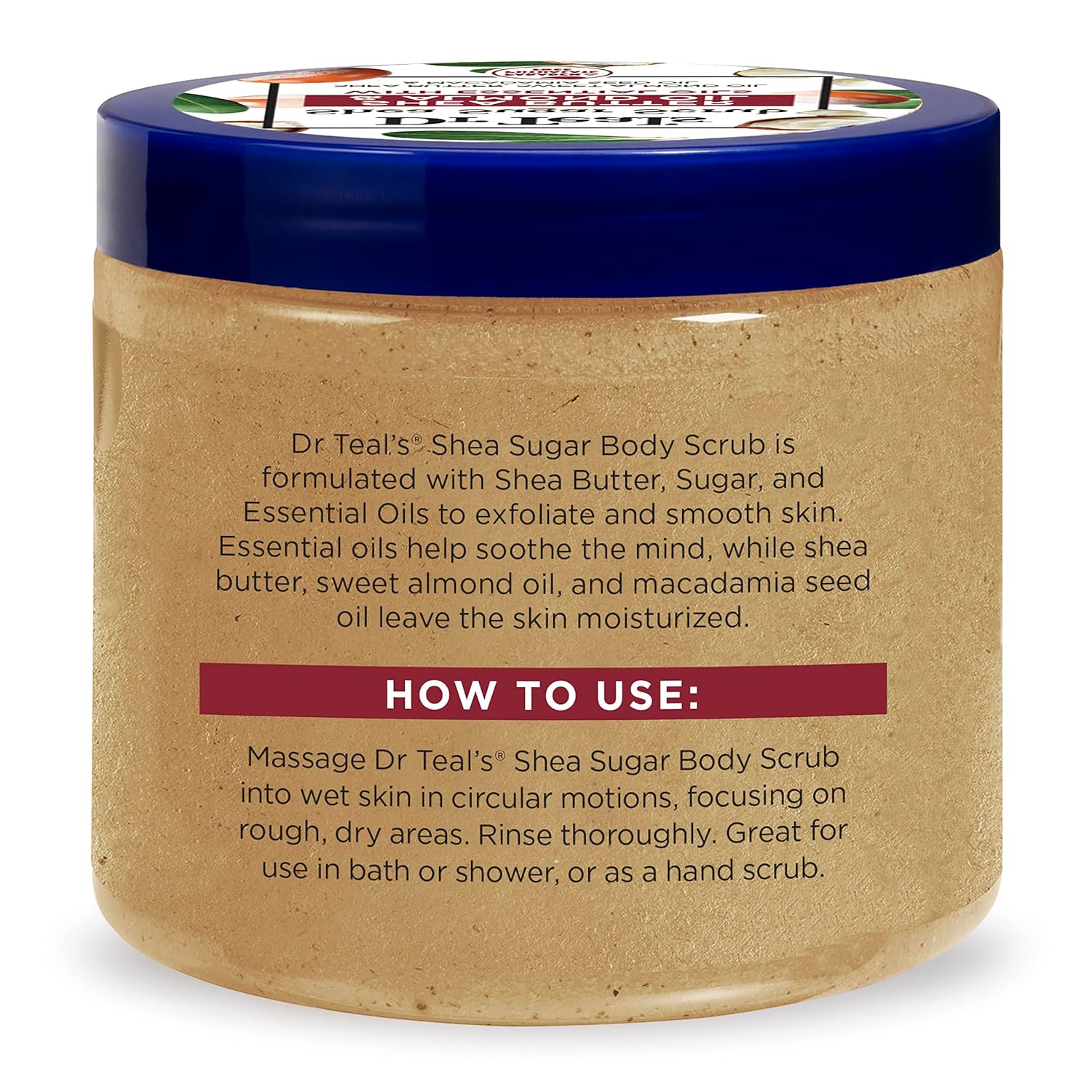 Dr Teal's Shea Sugar Body Scrub