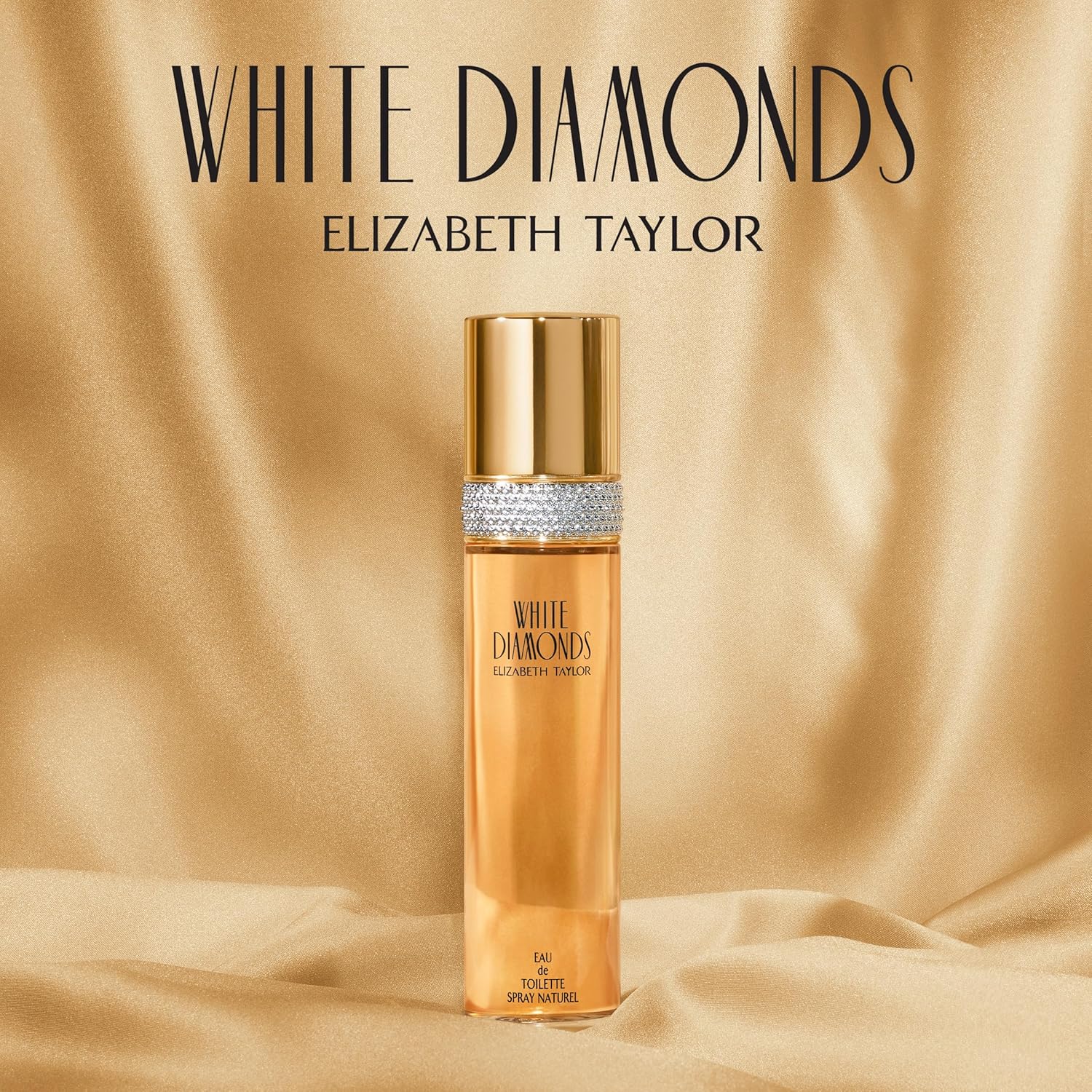 Elizabeth Taylor Women's Perfume, White Diamonds, Eau De Toilette EDT Spray, 0.5 fl. oz